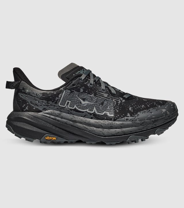HOKA SPEEDGOAT GORE-TEX (D WIDE) WOMENS BLACK OUTER ORBIT The