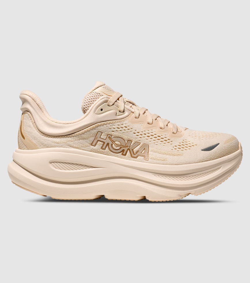 HOKA BONDI WOMENS VANILLA BIRCH The Athlete's Foot