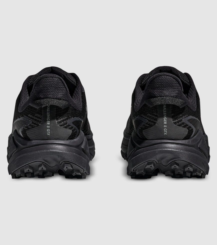 HOKA CHALLENGER 8 GORE-TEX (2E WIDE) MENS BLACK CARBON BLACK | The