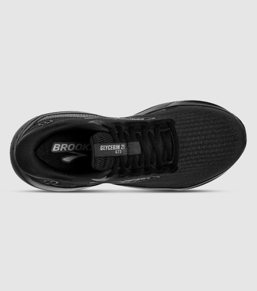 BROOKS GLYCERIN GTS 21 MENS BLACK BLACK EBONY | The  display picture 1