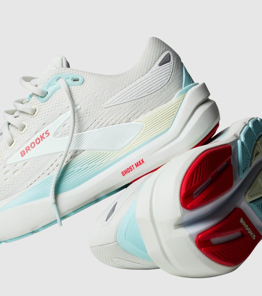 BROOKS GHOST MAX 3 WOMENS BLUE SYLVAN GREEN | The Athlete's Foot