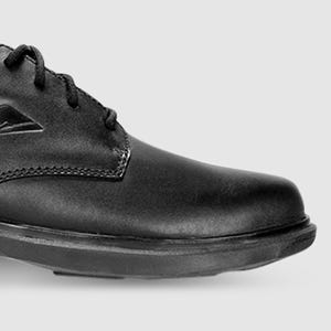 ASCENT APEX MAX (C NARROW) SENIOR BOYS SCHOOL SHOE BLACK The