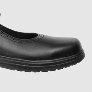 ASCENT ADELA BUCKLE SENIOR GIRLS MARY JANE SCHOOL SHOES BLACK