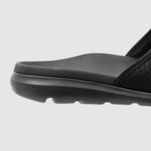 ASCENT GROOVE SLIDER MENS BLACK | The Athlete's Foot