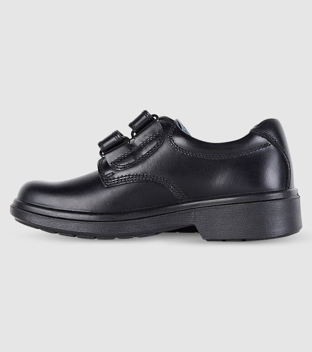 Clarks In Denver CLARKS DENVER (D NARROW) JUNIOR BOYS SCHOOL SHOES BLACK | The Athlete's ...