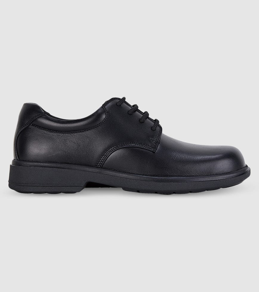 CLARKS DESCENT (D NARROW) JUNIOR BOYS SCHOOL SHOES
