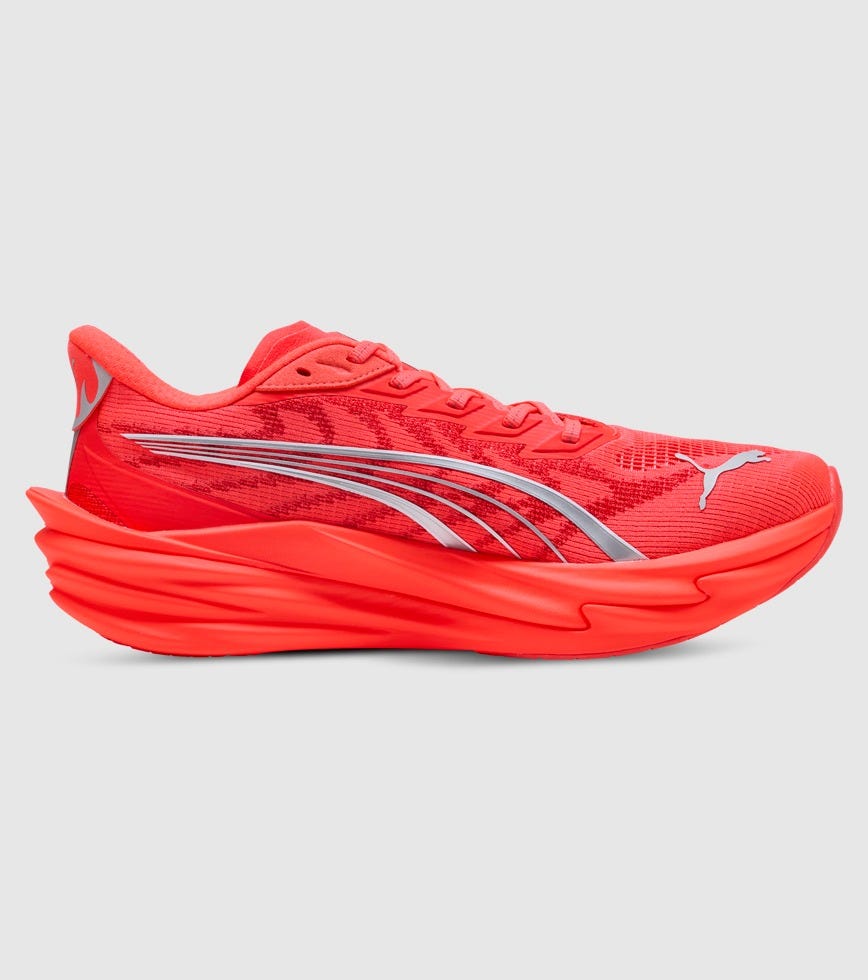 PUMA DEVIATE NITRO 4 ULTRA RED MENS
