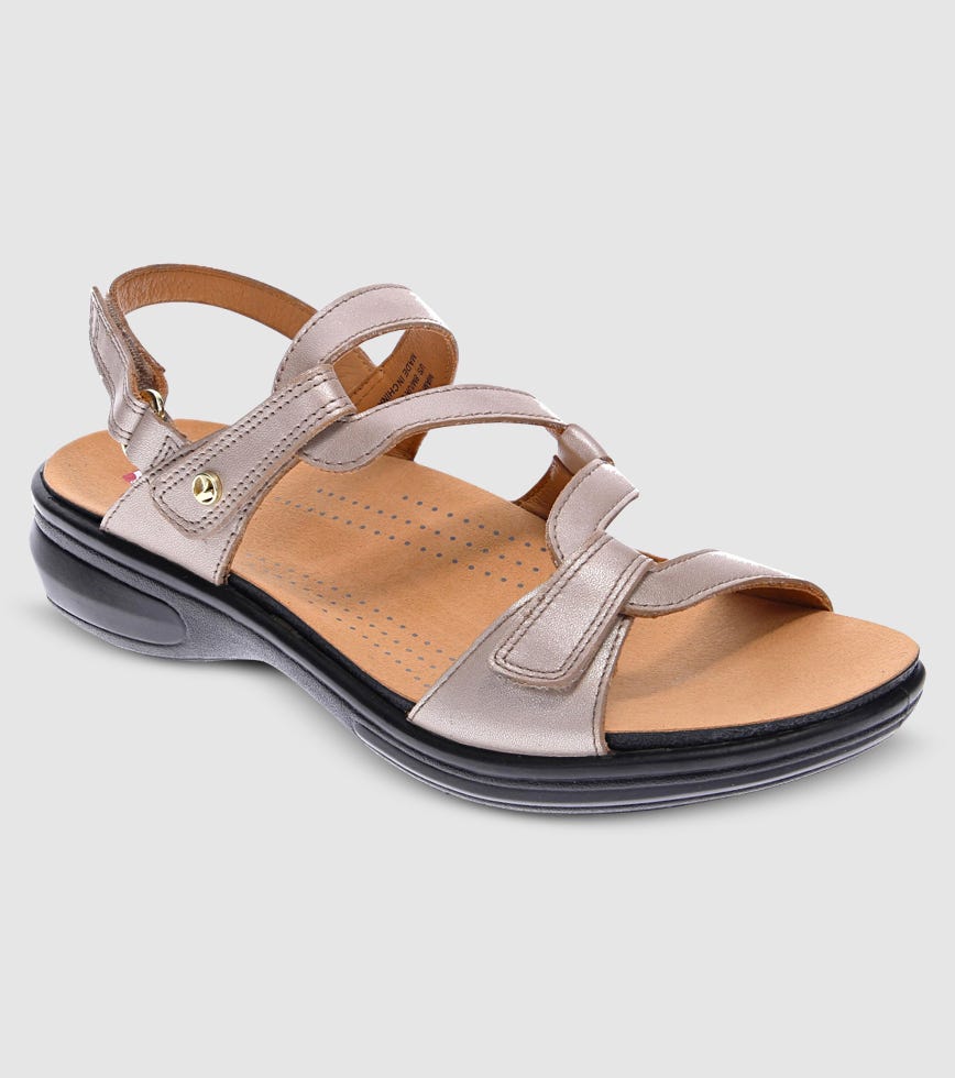 REVERE MIAMI WOMENS SANDAL CHAMPAGNE | The Athlete's Foot