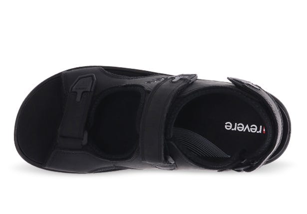 REVERE MONTANA 2 MENS SANDAL OILED BLACK | The Athlete display picture 2