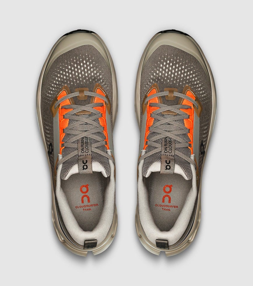 ON CLOUDSURFER TRAIL 2 MENS ECLIPSE CINDER | The Athlete's Foot