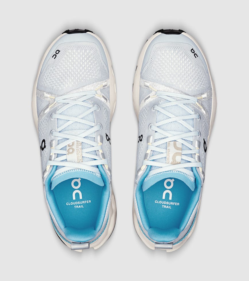 ON CLOUDSURFER TRAIL WOMENS ARCTIC IVORY | The Athlete's Foot