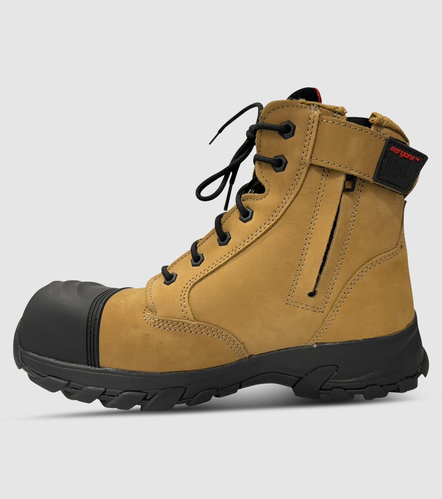 Airport Toe Protection Boots Extra Wide Airport Friendly Safety Boots