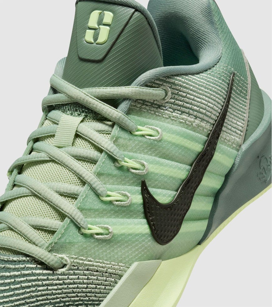 nike green laces