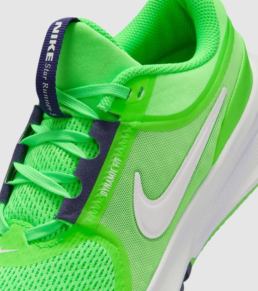 nike star runner green