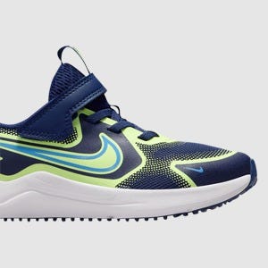 NIKE NIKE COSMIC RUNNER (PS) KIDS BLUE VOID UNIV BLUE BARELY VOLT