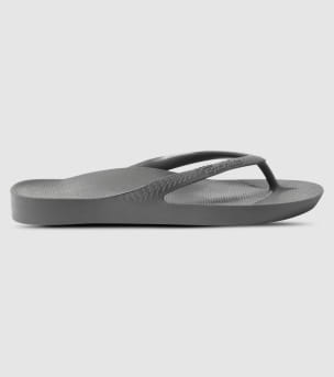 ARCHIES ARCH SUPPORT UNISEX THONG BLACK