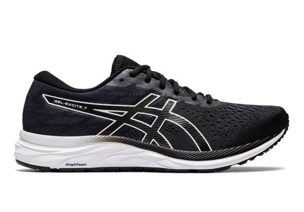 asics running shoes men black