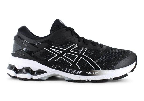ASICS 26 WOMENS WHITE | Black Womens Supportive Running Shoes