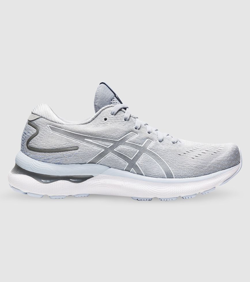ASICS GEL-NIMBUS 24 WOMENS PIEDMONT GREY WHITE | The Athlete's Foot ASICS GEL-NIMBUS 24 WOMENS PIEDMONT GREY WHITE | The Athlete's Foot