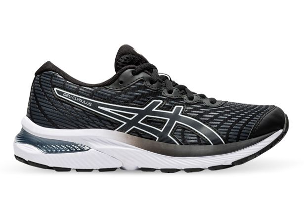 ASICS GEL CUMULUS 22 (GS) KIDS BLACK CARRIER GREY | The Athlete's Foot ASICS GEL CUMULUS 22 (GS) KIDS BLACK CARRIER GREY | The Athlete's Foot
