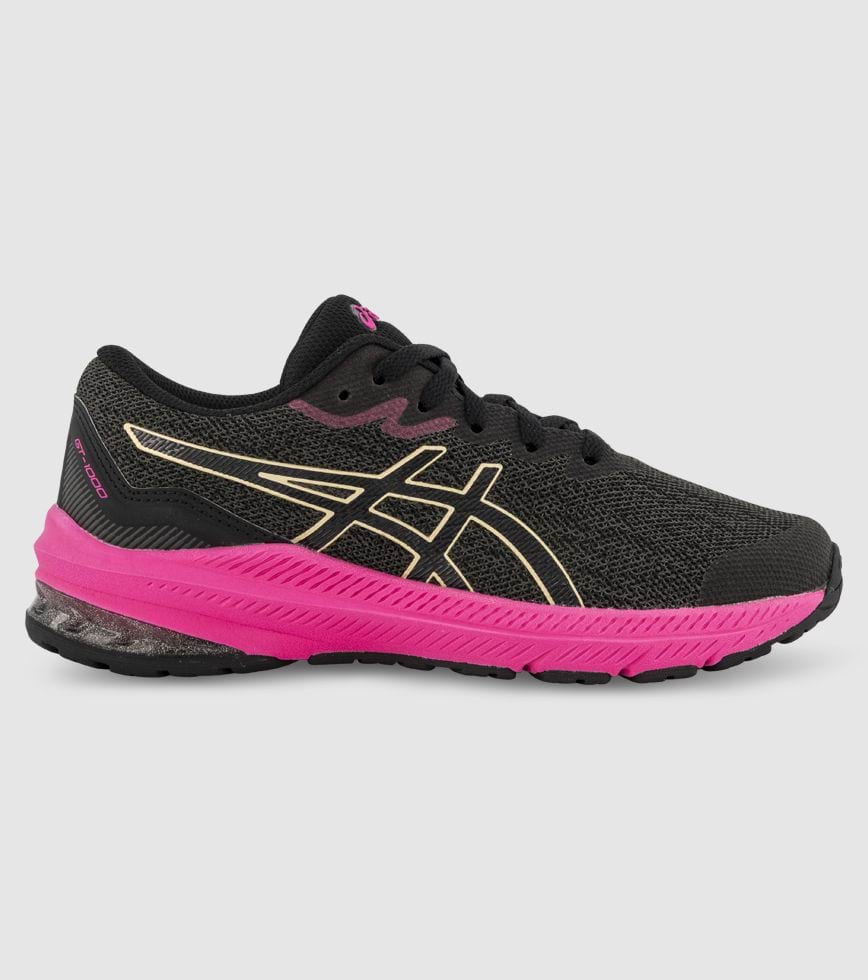 ASICS GT-1000 11 (GS) KIDS GRAPHITE GREY CHAMPAGNE | The Athlete's Foot ASICS GT-1000 11 (GS) KIDS GRAPHITE GREY CHAMPAGNE | The Athlete's Foot