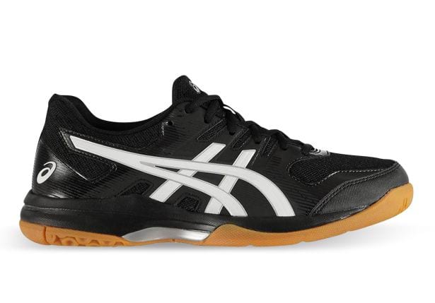 ASICS GEL ROCKET 9 MENS BLACK WHITE 