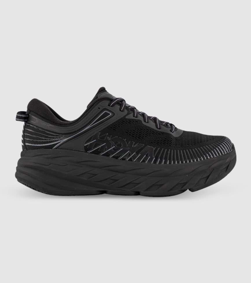 HOKA ONE ONE BONDI 7 WOMENS BLACK BLACK