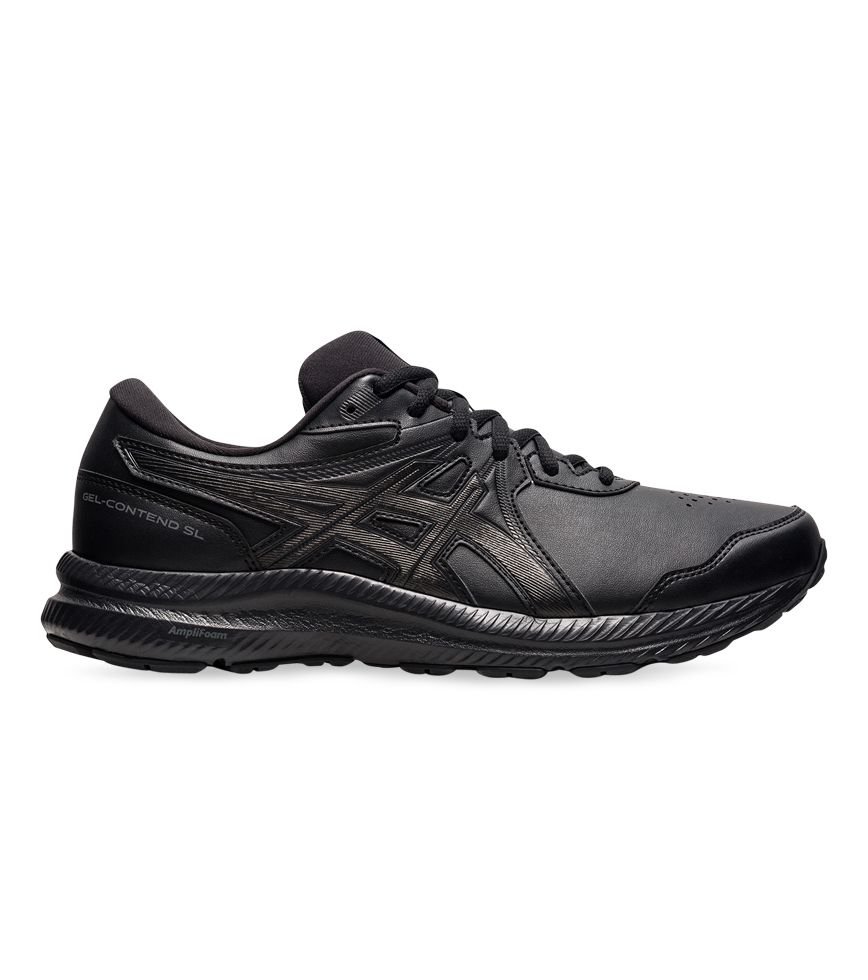 Mold Since Yes ASICS GEL-CONTEND SL MENS BLACK BLACK | The Athlete's Foot