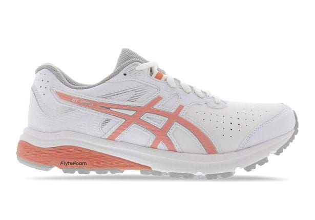 ASICS GT 1000 LE (D) WOMENS WHITE GUAVA | White Womens Walking Support Shoes