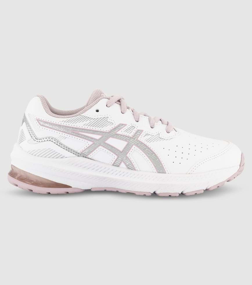 ASICS GT-1000 SL 2 (GS) KIDS WHITE PURE SILVER | The Athlete's Foot ASICS GT-1000 SL 2 (GS) KIDS WHITE PURE SILVER | The Athlete's Foot