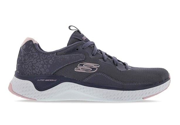 SKECHERS SOLAR FUSE RADIANT SUN WOMENS SLATE | The Athlete's Foot