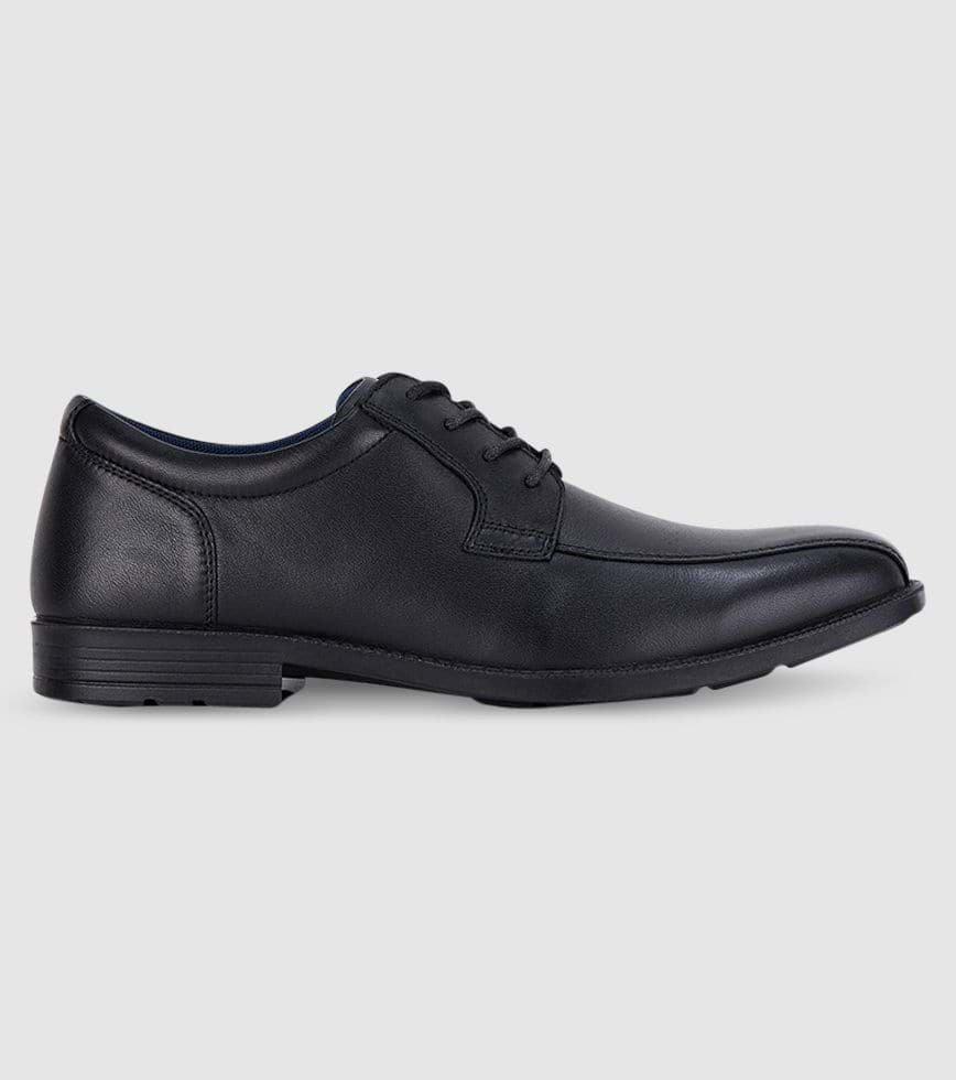 BROOKLYN (MEDIUM) MENS BLACK Black Mens Formal School Shoes