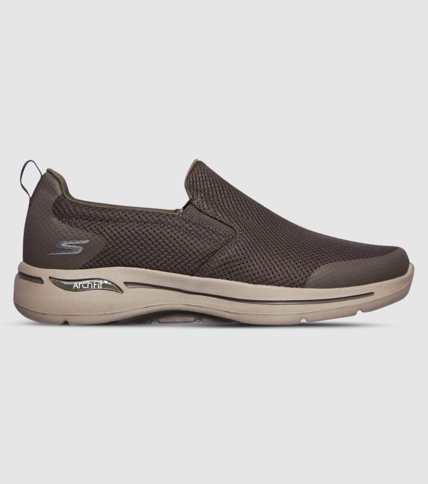 SKECHERS GO WALK ARCH TOGPATH MENS TAUPE | Athlete's