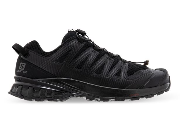 SALOMON PRO 3D V8 (2E) MENS BLACK BLACK | Athlete's Foot