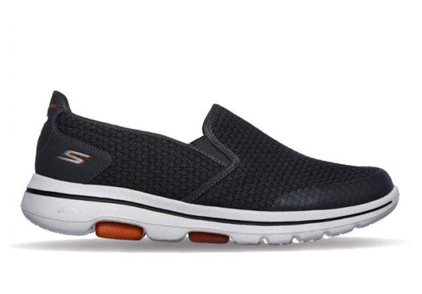 SKECHERS GO WALK 5 MENS CHARCOAL | The Athlete's Foot
