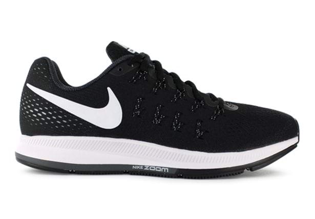 camuflaje fácilmente Derrotado NIKE AIR ZOOM PEGASUS 33 MENS BLACK WHITE | Black Mens Cushion Running Shoes