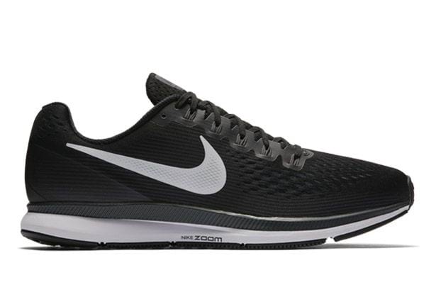 NIKE AIR ZOOM PEGASUS 34 BLACK Black Mens Cushion Running Shoes