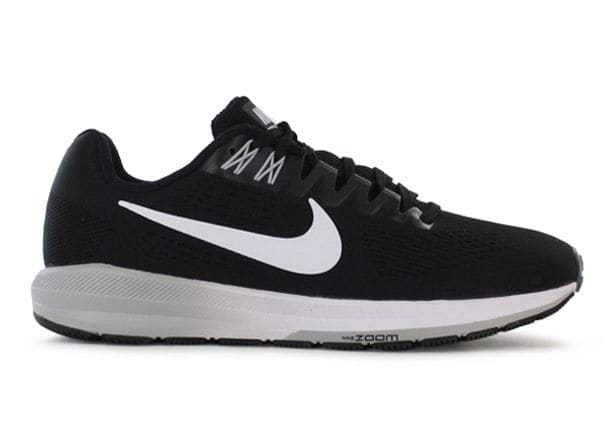 NIKE AIR ZOOM STRUCTURE 21 WOMENS BLACK | Black Running Shoes