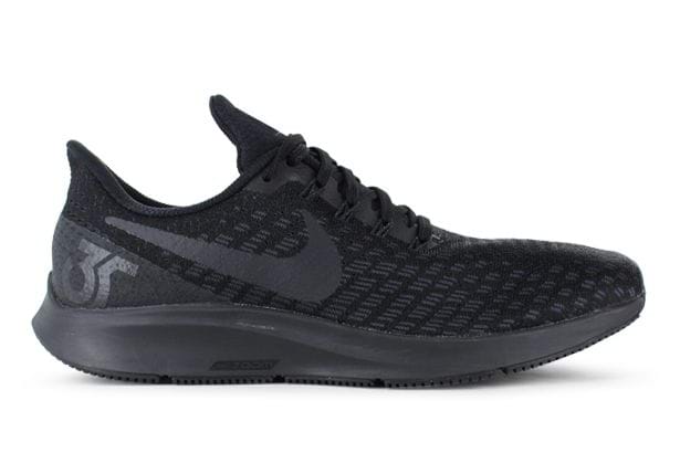 NIKE PEGASUS 35 WOMENS BLACK OIL GREY-WHITE | Black Cushion Running