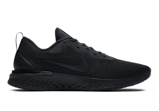 ODYSSEY REACT MENS BLACK BLACK-BLACK | Black Mens Cushion Running Shoes