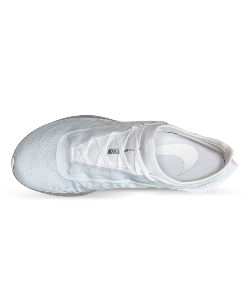 NIKE ZOOM FLY 3 WOMENS PURE PLATINUM METALLIC WHITE AURA | The Athlete's Foot