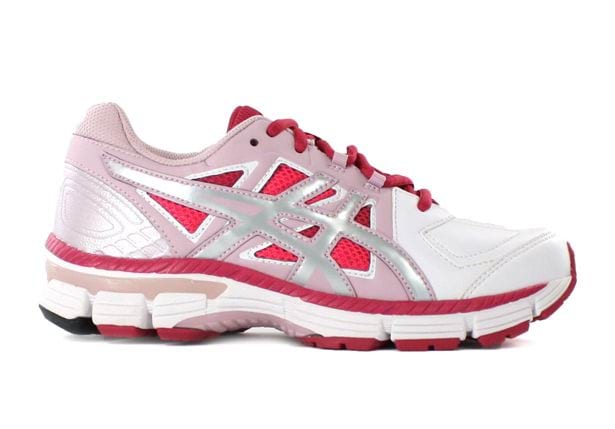 ASICS GEL-800XTR GS KIDS WHITE LILAC SILVER | White Grade-School \u0026 Senior  Girls Training Shoes