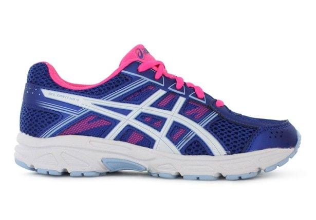 ASICS GEL-CONTEND 4 GS KIDS PURPLE WHITE AIRY BLUE | Blue Grade-School & Senior Girls Running Shoes ASICS GEL-CONTEND 4 GS KIDS PURPLE WHITE AIRY BLUE | Blue Grade-School & Senior Girls Running Shoes