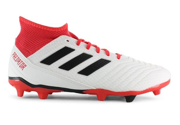 ADIDAS PREDATOR 18.3 FG MENS WHITE BLACK | Black Mens Moulded Football