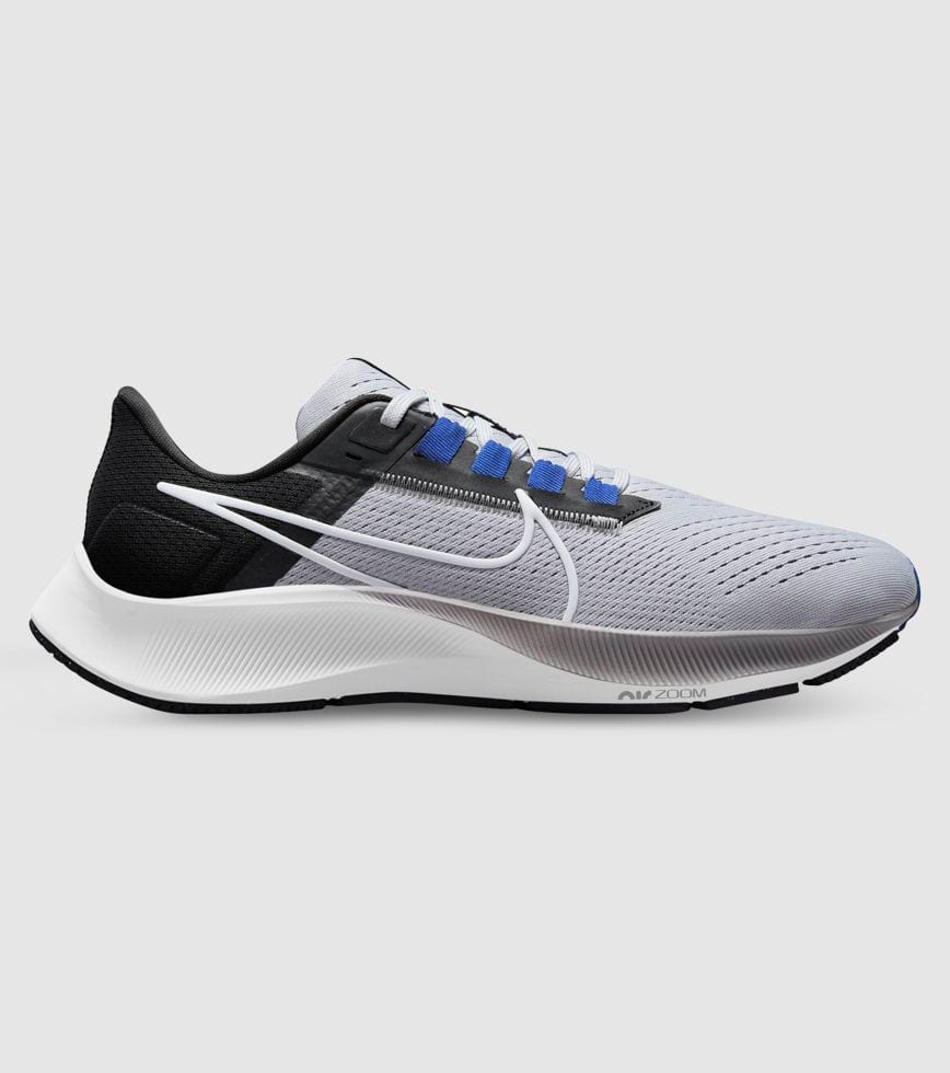 oveja Ocultación mercado NIKE AIR ZOOM PEGASUS 38 MENS WOLF GREY WHITE BLACK HYPER ROYAL | The  Athlete's Foot