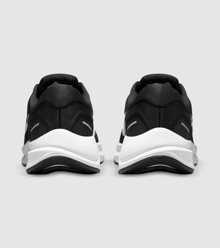 NIKE AIR ZOOM STRUCTURE MENS BLACK WHITE | The Athlete's Foot