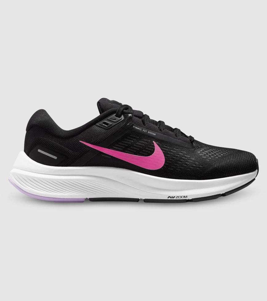 Que víctima America NIKE AIR ZOOM STRUCTURE 24 WOMENS BLACK HYPER PINK ANTHRACITE LILAC | The  Athlete's Foot