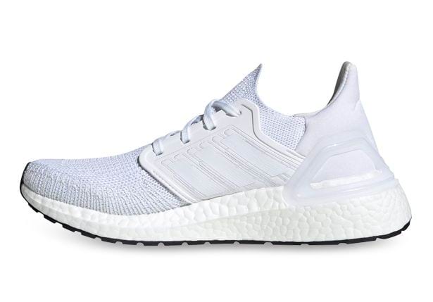 Adidas Ultraboost Womens White Grey Core Black White Womens Neutral Running Shoes