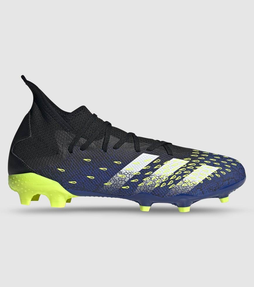 ADIDAS PREDATOR FREAK.3 FG MENS CORE BLACK CLOUD WHITE | The Athlete's Foot