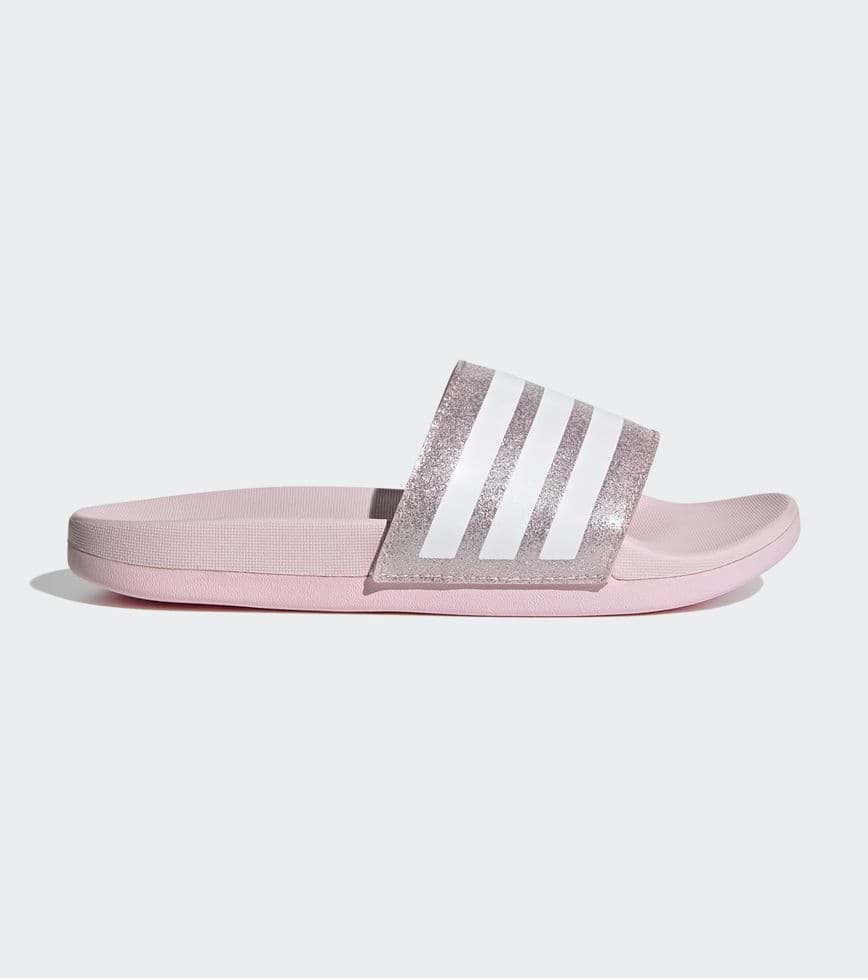 provocar rima Papá ADIDAS ADILETTE COMFORT (PS) KIDS CLEAR PINK CLOUD WHITE | The Athlete's  Foot